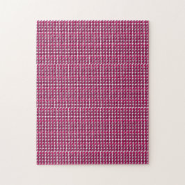 Ruby Gemstone Art, Red Puzzle