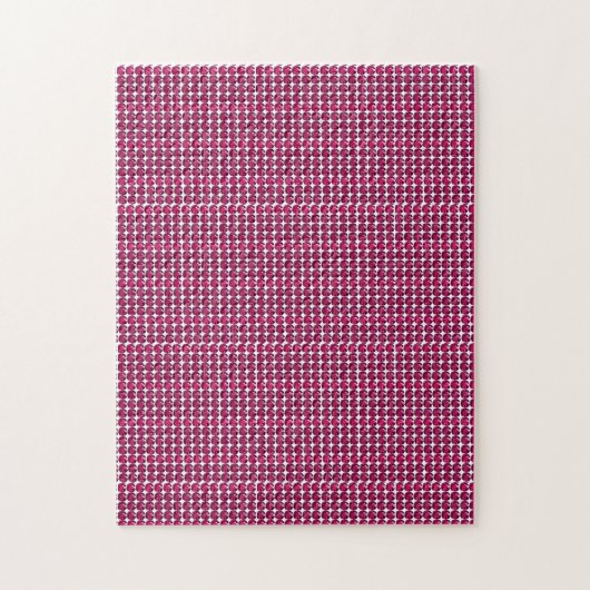 Ruby Gemstone Art, Red Puzzle (Vertikal)