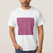 Ruby Gemstone Art, Red T-Shirt (Vorderseite)
