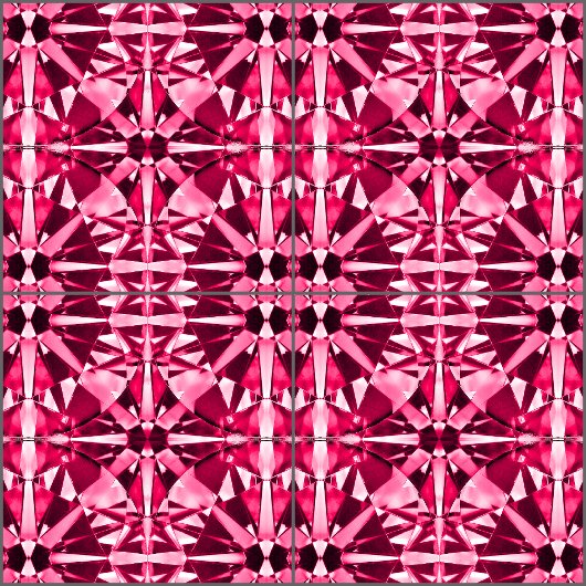 Ruby Gemstone Fliese