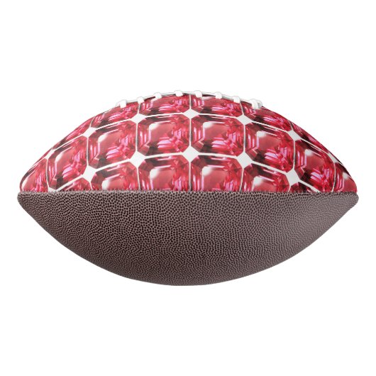 Ruby Gemstone Pink Football (Gedreht 270)