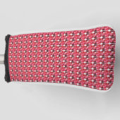 Ruby Gemstone Pink Golf Headcover (Vorderseite)