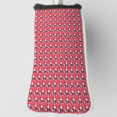 Ruby Gemstone Pink Golf Headcover (Rotieren 90)