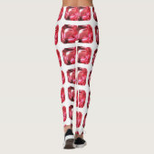Ruby Gemstone Pink Leggings (Rückseite)