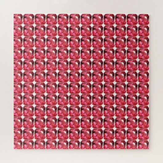 Ruby Gemstone Pink Puzzle (Horizontal)