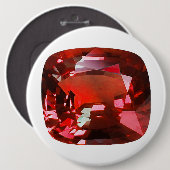 Ruby Gemstone Red Button (Vorne & Hinten)