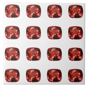 Ruby Gemstone Red Fliese