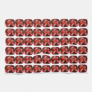 Ruby Gemstone Red Geschirrtuch