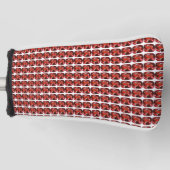 Ruby Gemstone Red Golf Headcover (Vorderseite)