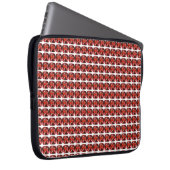 Ruby Gemstone Red Laptopschutzhülle (Vorne Rechts)