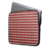 Ruby Gemstone Red Laptopschutzhülle (Vorderseite Links)