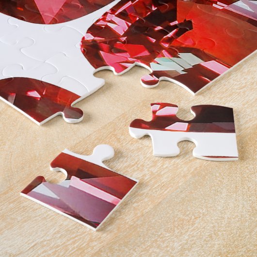Ruby Gemstone Red Puzzle (Seite)