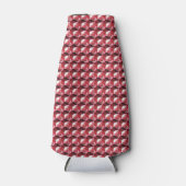 Ruby Gemstone Rujon Birthstone Rot Flaschenkühler (Vorderseite)