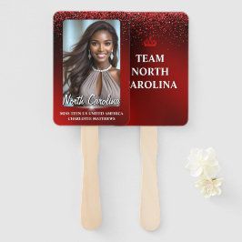 Ruby Glimmer Pageant Wavers 10 Pack Fächer