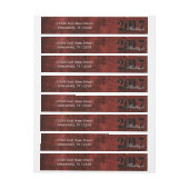 Ruby Grad | Red Garnet Crimson Scarlet Party Theme (Bogen)