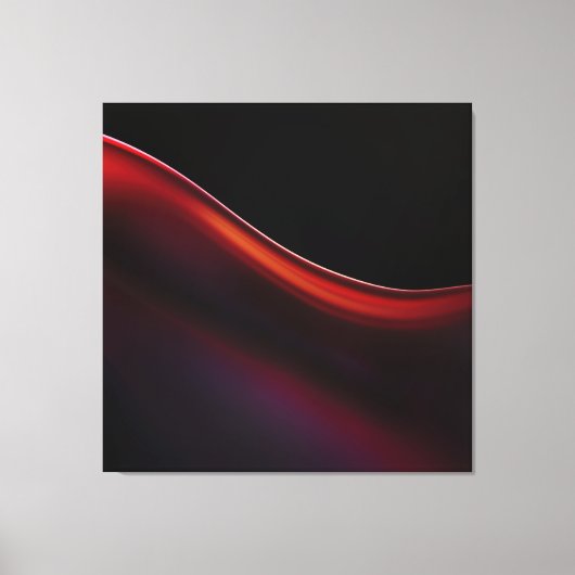 Ruby Gradient Leinwanddruck (Vorderseite)
