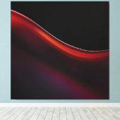 Ruby Gradient Leinwanddruck (Insitu (Holzboden))