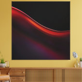 Ruby Gradient Leinwanddruck (Insitu (Wohnzimmer))