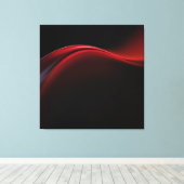 Ruby Gradient Leinwanddruck (Insitu (Holzboden))