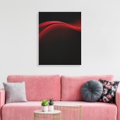Ruby Gradient Leinwanddruck (Insitu (Wohnzimmer))