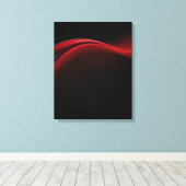 Ruby Gradient Leinwanddruck (Insitu (Holzboden))