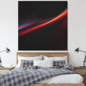 Ruby Gradient Leinwanddruck (Insitu (Schlafzimmer))