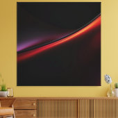 Ruby Gradient Leinwanddruck (Insitu (Wohnzimmer))