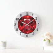 Ruby große Uhr (Zuhause)