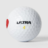 Ruby Hearted Golfball (Logo)