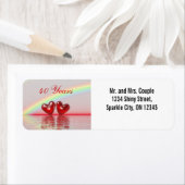 Ruby Hearts zum 40. Jahrestag (Insitu)