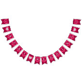 Ruby Hochzeit 40-jähriges Foto Wimpelkette (Alle)