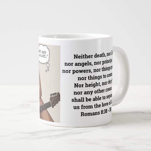 Ruby Ich liebe Jumbo-Tasse (Vorderseite Rechts)