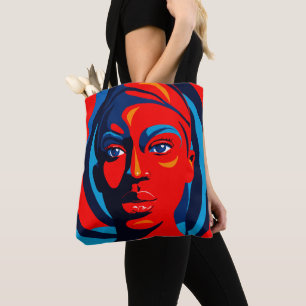 Ruby in erhabenem Rot Tasche