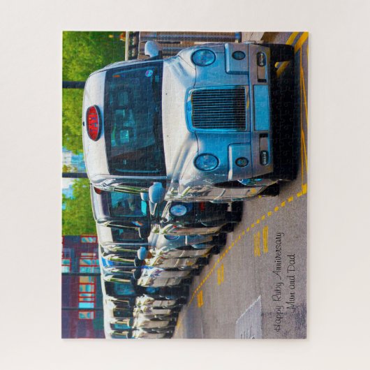 Ruby-Jahrestag. Puzzle (Vertikal)