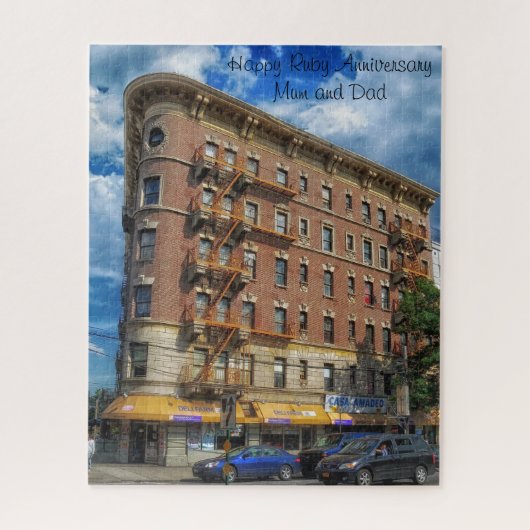 Ruby-Jahrestag. Puzzle (Vertikal)