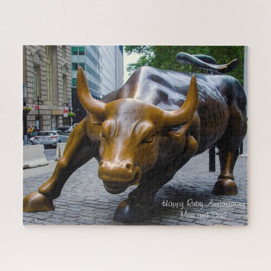 Ruby-Jahrestag. Puzzle (Horizontal)