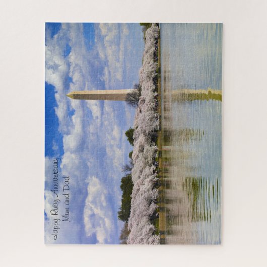 Ruby-Jahrestag. Puzzle (Vertikal)