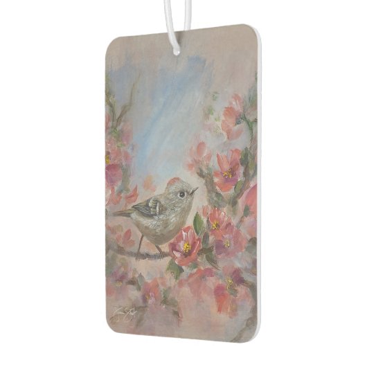 Ruby Kinglet Bird Autolufterfrischer (Links)