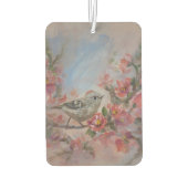 Ruby Kinglet Bird Autolufterfrischer (Rückseite)