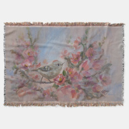 Ruby Kinglet Bird Decke