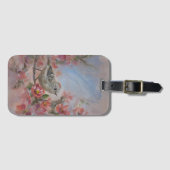 Ruby Kinglet Bird Gepäckanhänger (Vorderseite (Horizontal))