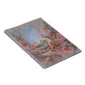 Ruby Kinglet Bird Notizblock (Rechte Seite)