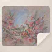 Ruby Kinglet Bird Sherpadecke (Vorderseite (Horizontal))