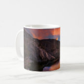 Ruby Lake Sunset - John Muir Trail - Sierra Nevada Kaffeetasse (Vorderseite Links)