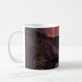 Ruby Lake Sunset - John Muir Trail - Sierra Nevada Kaffeetasse (Links)
