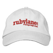 Ruby Lane angepasster Hut (Vorderseite)