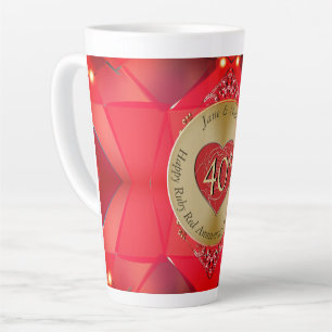 Ruby Latte Tasse