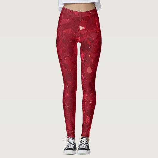 Ruby Leggings For Valentines Day (Vorderseite)