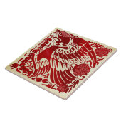 Ruby Luster De Morgan Eagle Fliese (Seite)