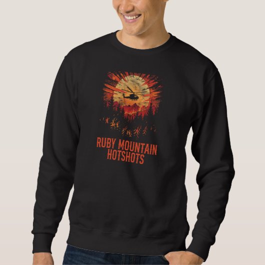 Ruby Mountain Hotshots Sweatshirt (Vorderseite)